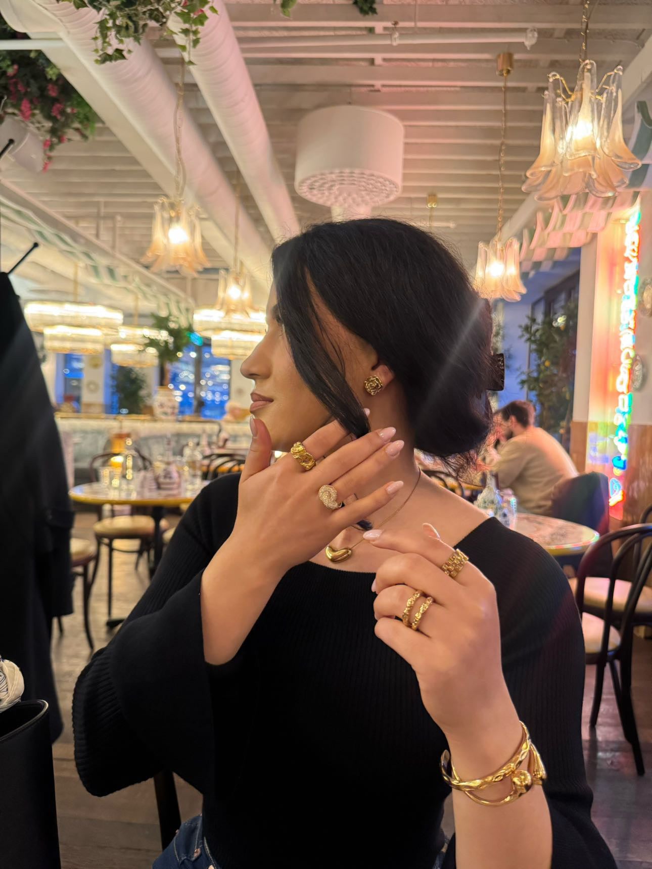 Guldring | i en otroligt unik statement design