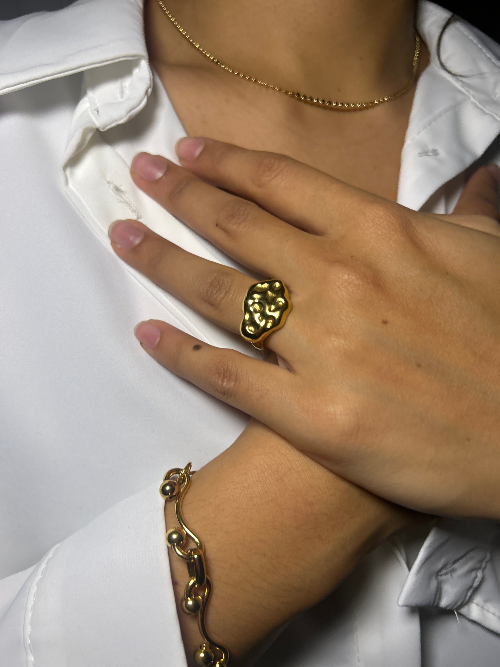 Guld ring | Unik guld ring | Elsa - Lais