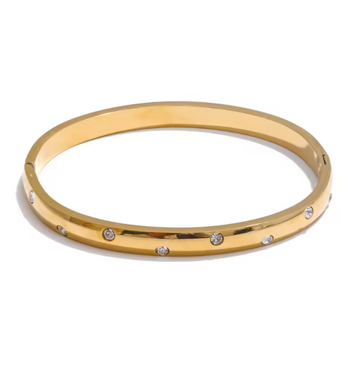 Armband med ädelsten| med justerbar öppning - Lais