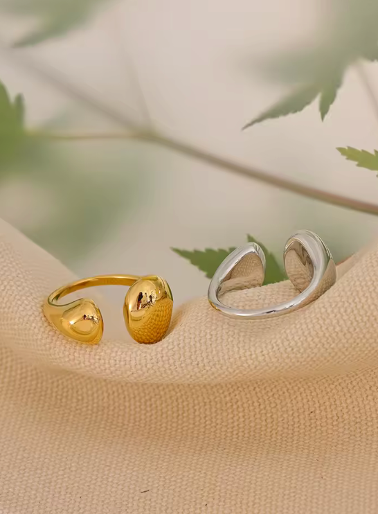 Ring för dam - Ring i guld och silver