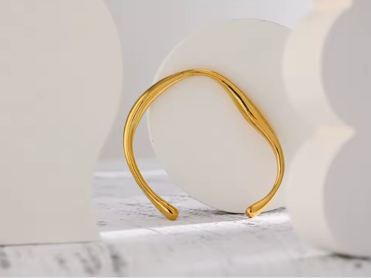 Guld & Silver armband | Elegant & Stilrent armband | Frida - Lais