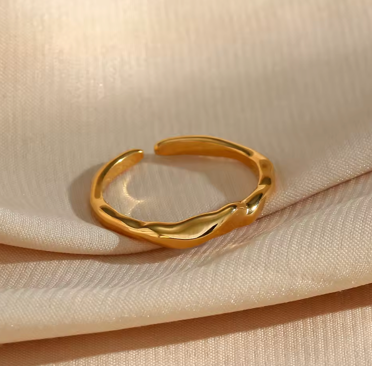 Guld ring | Stilren & tidlös guld ring | Alice - Lais