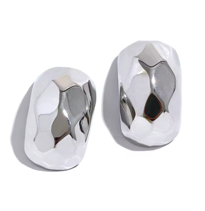 Örhänge i guld & Silver | Unikt häng örhänge i guld & Silver | Lisa - Lais